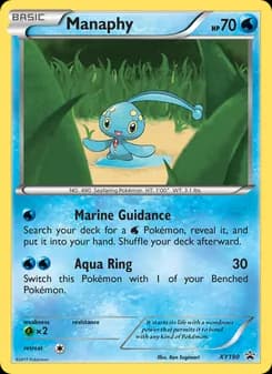 Manaphy card in English