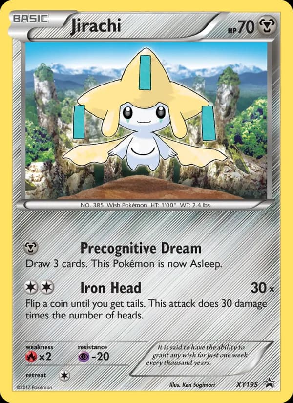 Jirachi card in English