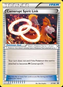 Camerupt Spirit Link card in English