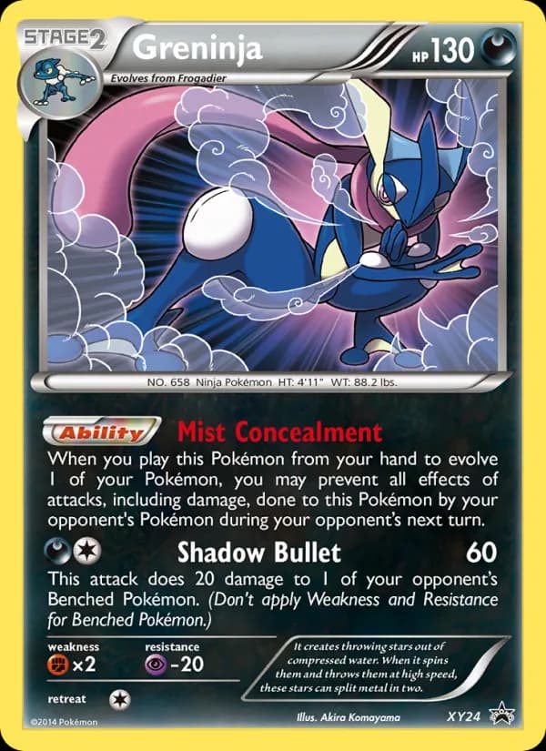 Greninja card in English