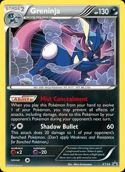 Greninja card in English