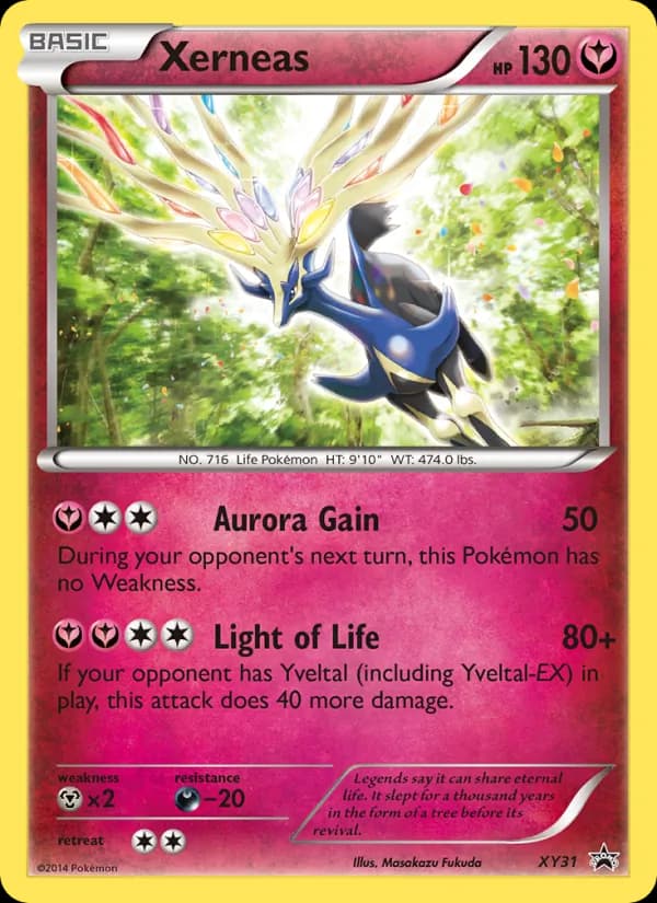 Xerneas card in English