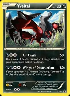 Yveltal card in English