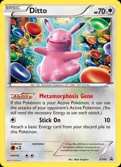 Ditto card in English