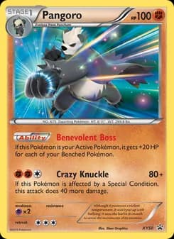 Pangoro card in English