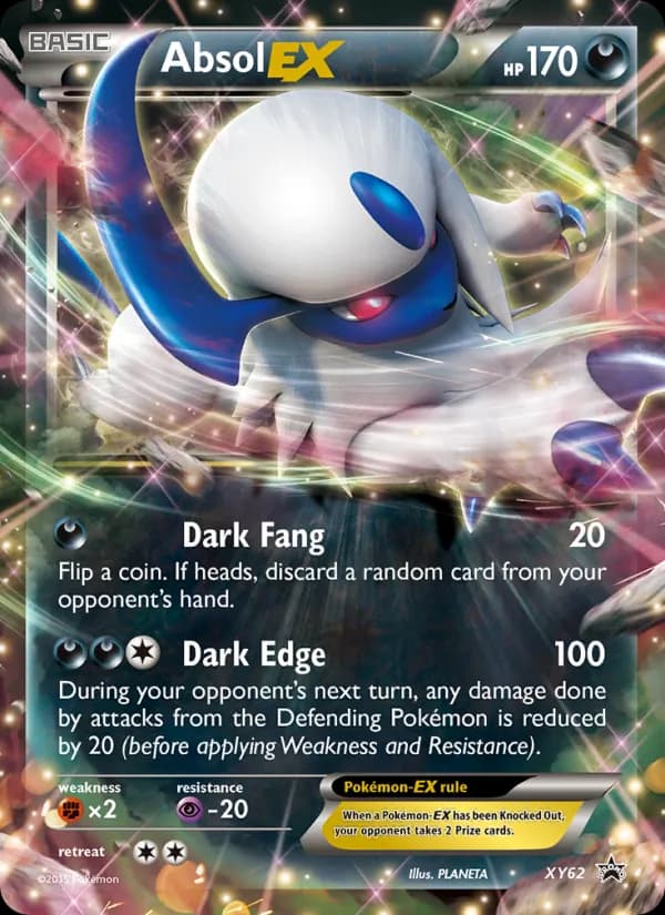 Absol EX card in English