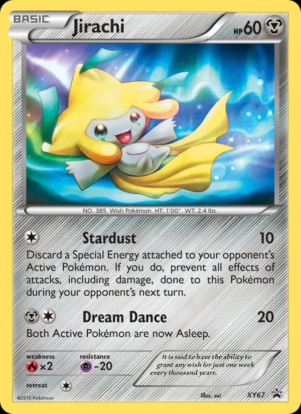 Jirachi card in English