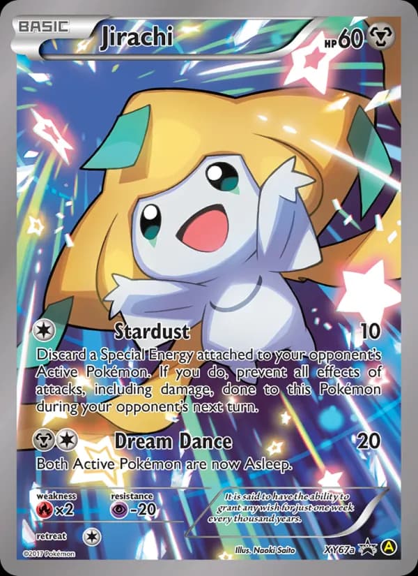 Jirachi card in English