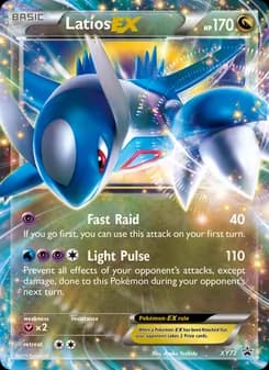 Latios EX card in English