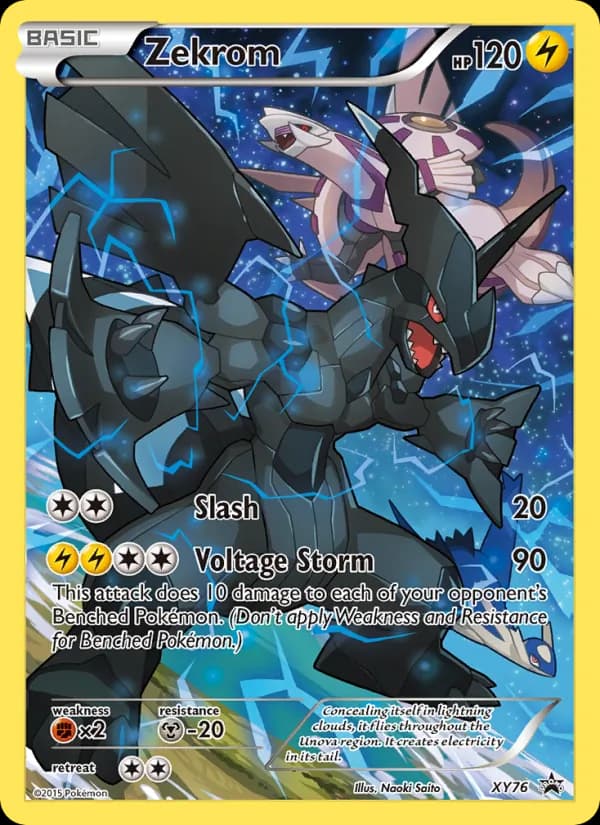 Zekrom card in English
