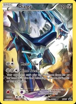 Dialga card in English