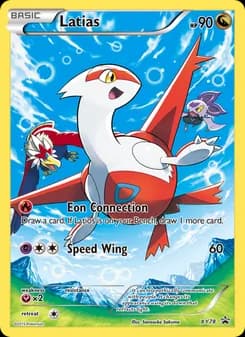 Latias card in English