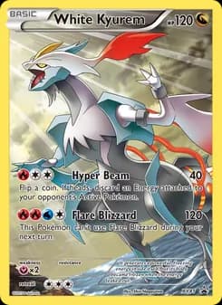 White Kyurem card in English