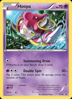 Hoopa card in English