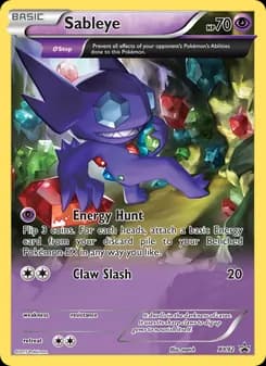 Sableye card in English
