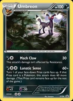 Umbreon card in English