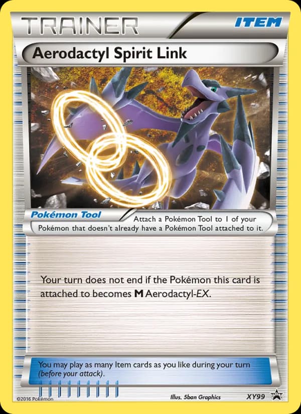Aerodactyl Spirit Link card in English