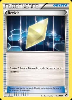 Revivir card in Spanish