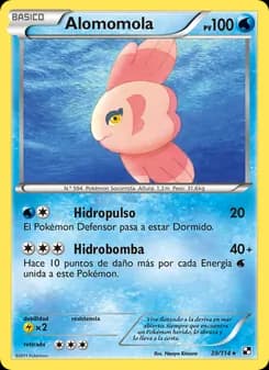 Alomomola card in Spanish