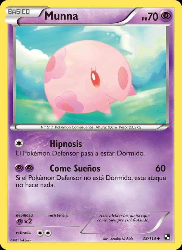Munna card in Spanish
