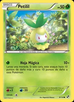 Petilil card in Spanish