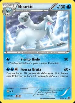Beartic card in Spanish
