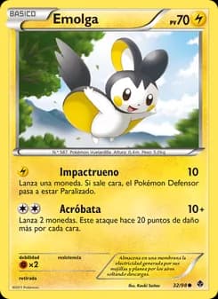 Emolga card in Spanish