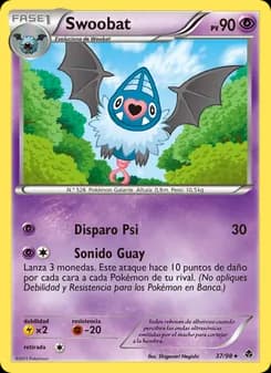 Swoobat card in Spanish