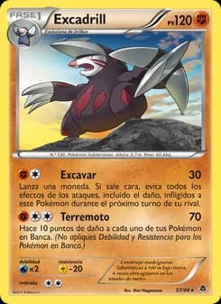 Excadrill card in Spanish