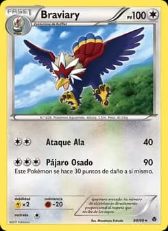 Braviary card in Spanish