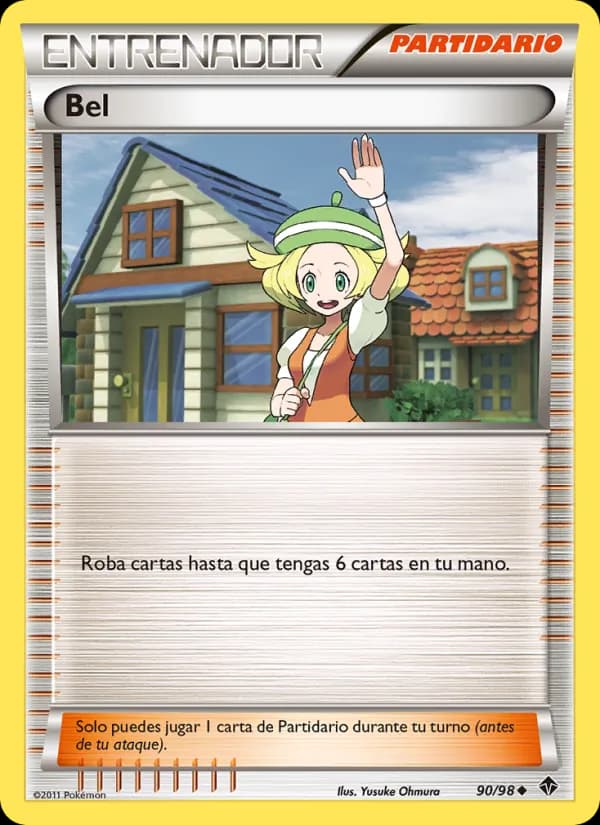 Bel card in Spanish