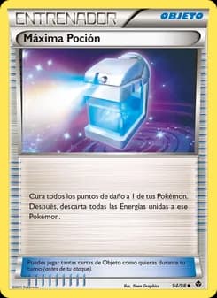 Máxima Poción card in Spanish