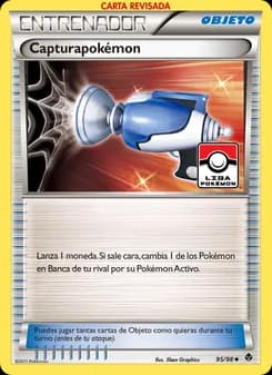 CapturaPokémon card in Spanish