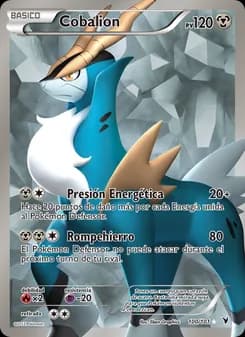 Cobalion card in Spanish