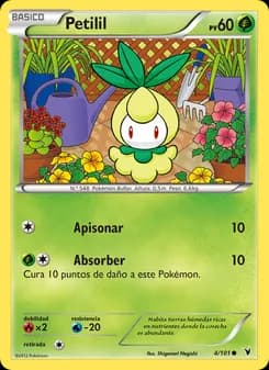 Petilil card in Spanish