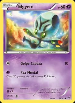 Elgyem card in Spanish