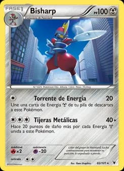 Bisharp card in Spanish