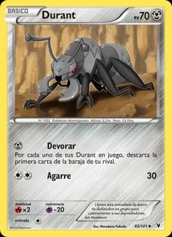Durant card in Spanish