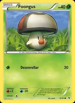Foongus card in Spanish