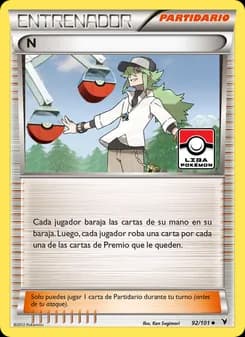 N card in Spanish