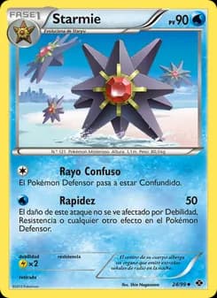 Starmie card in Spanish