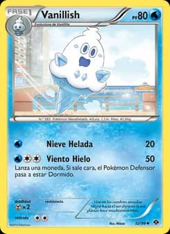 Vanillish card in Spanish