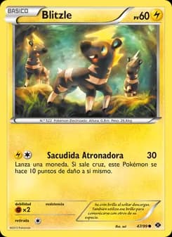Blitzle card in Spanish
