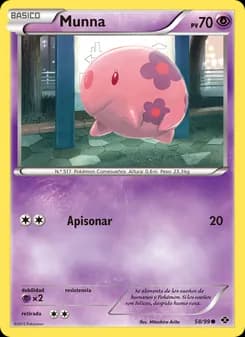 Munna card in Spanish