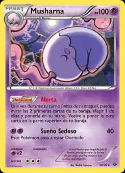Musharna card in Spanish