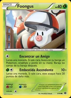 Foongus card in Spanish