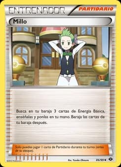 Millo card in Spanish