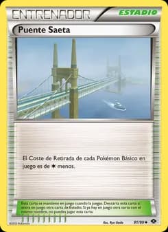 Puente Saeta card in Spanish