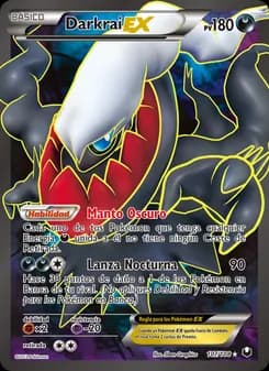 Darkrai-EX card in Spanish