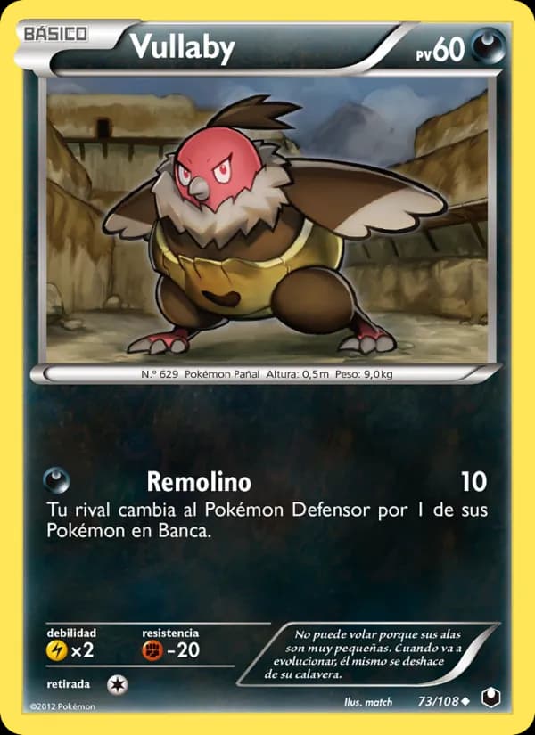 Vullaby card in Spanish